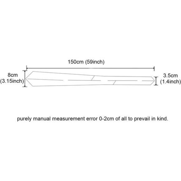 Mens Solid Champagne Silk Tie Formal Necktie Wedding Business Gift Boxed - Picture 5 of 7